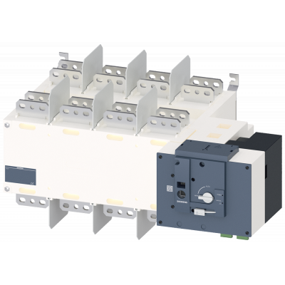 3KC transfer switching equipment, remote-controlled, RTSE, 4-pole, Iu: 2000 A, Ue AC: 415 V, .... 3KC44560JA210AA3