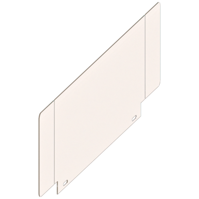 Accessories for 3KC4, 3KC8 terminal plate for top and bottom for 4-pole.. 3KC98284