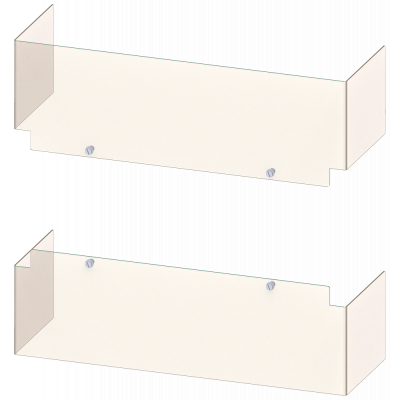 Accessories for 3KC4, 3KC8 terminal plate for top and bottom for 4-pole.. 3KC98285