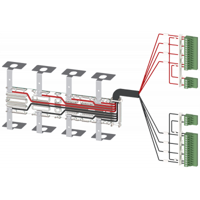 Accessories for 3KC8 voltage supply cable for top connection 4-pole.. 3KC98313