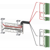 Accessories for 3KC8 voltage supply cable for bottom connection 2-pole.. 3KC98331