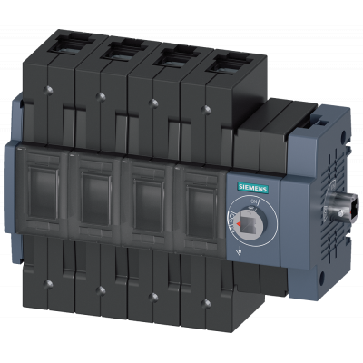 3KD switch disconnector, switch, size: 2, 4-pole, Iu: 160 A, Ue AC: 690 .... 3KD34442NE400