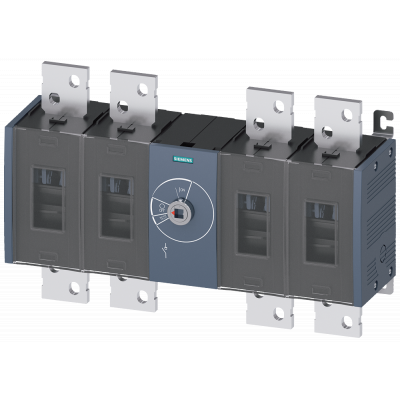 3KD switch disconnector, switch, size: 5, 4-pole, Iu: 1600 A, Ue AC:. 3KD54400RE200