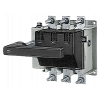 Switch disconnector 3-pole I=400 A, U=690 V front rotary op. mech. with black handle.. 3KE43300BA