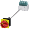 3LD switch disconnector, emergency stop switch, 4-pole, Iu: 32 A, operating power .... 3LD22441TL53