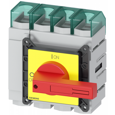 3LD switch disconnector, emergency stop switch, 4-pole, Iu: 160 A, .... 3LD23051TL13