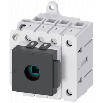 Switch disconnector 3LD3, Iu 16 A main switch 3-pole + N rated operational power.. 3LD30101TL05