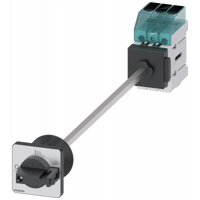 Switch disconnector 3LD3, Iu 16 A main switch 3-pole + rated operational power.. 3LD30400TK11