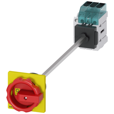 Switch disconnector 3LD3, Iu 16 A main switch 3-pole + rated operational power.. 3LD30481TK53