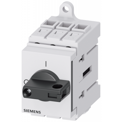 Switch disconnector 3LD3, Iu 25 A main switch 3-pole + rated operational power.. 3LD31300TK11