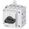 Switch disconnector 3LD3, Iu 25 A main switch 3-pole + N rated operational power.. 3LD31301TL11