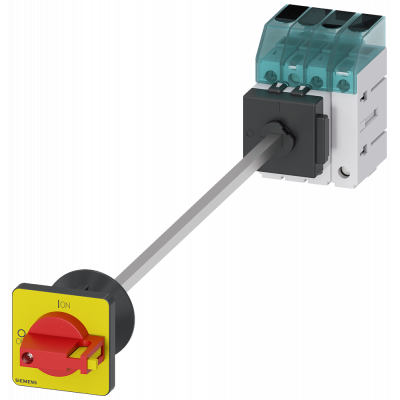 Switch disconnector 3LD3, Iu 32 A main switch 3-pole + N rated operational power.. 3LD32400TL13