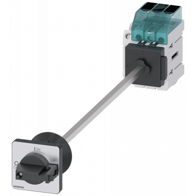 Switch disconnector 3LD3, Iu 32 A main switch 3-pole + rated operational power.. 3LD32401TK11