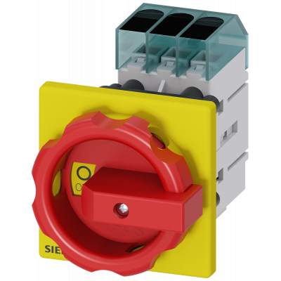 Switch disconnector 3LD3, Iu 32 A main switch 3-pole + rated operational power.. 3LD32540TK53