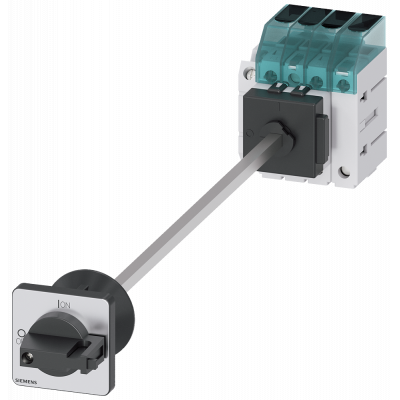 Switch disconnector 3LD3, Iu 40 A main switch 3-pole + N rated operational power.. 3LD33401TL11