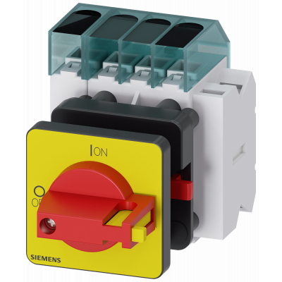 Switch disconnector 3LD3, Iu 40 A main switch 3-pole + N rated operational power.. 3LD33501TL13