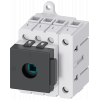 Switch disconnector 3LD3, Iu 63 A main switch 3-pole + N rated operational power.. 3LD34100TL05