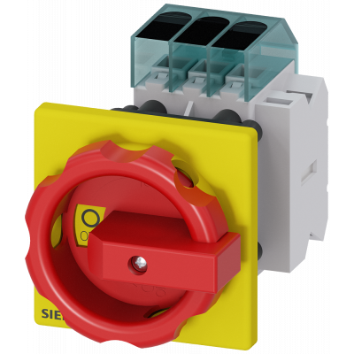 Switch disconnector 3LD3, Iu 63 A main switch 3-pole + rated operational power.. 3LD34541TK53