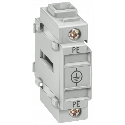 Neutral conductor/PE terminal, through-type, for front mounting, up to 16 A, .... 3LD92002B