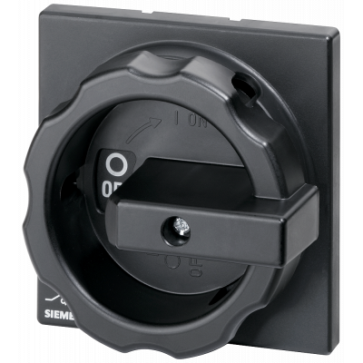 Rotary operating mechanism, black selector switch, for 4-hole front mounting, for .... 3LD92241B