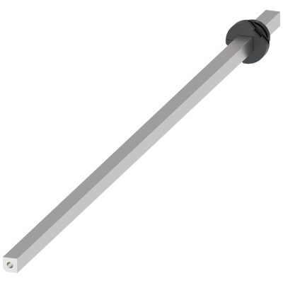 Shaft, 600 mm, 6 x 6 mm, accessory for 3LD3 switch disconnector. 3LD93451C