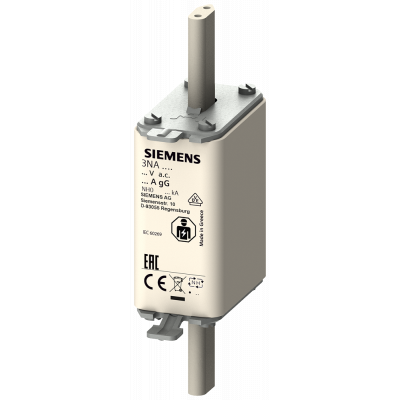 LV HRC fuse link, NH0, In: 25 A, gG, Un AC: 500 V, front indicator, .... 3NA3010
