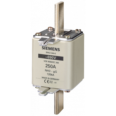 LV HRC fuse link, NH3, In: 425 A, gG, Un AC: 690 V, Un DC: 440 V, .... 3NA33626