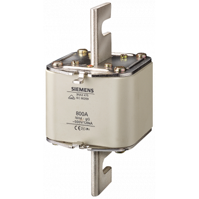 LV HRC fuse link, with screw contacts, NH4, In: 1250 A, gG, Un AC: 500 .... 3NA3482