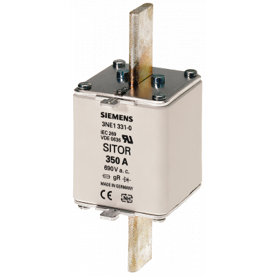 SITOR fuse link, with blade contacts, NH2, In: 400 A, gS, Un AC: 690 V.. 3NE13320