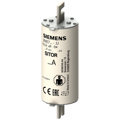 SITOR fuse link, with slotted blade contacts, NH3, In: 525 A, aR.. 3NE76481U
