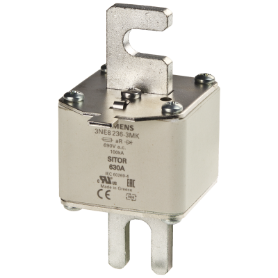 SITOR fuse link, with slotted blade contacts, NH1, In: 350 A, aR.. 3NE82313MK