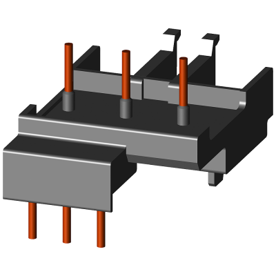 Link module, electr. and mech. for 3RV1.2 and 3RT101 AC/DC operation. 3RA19211D