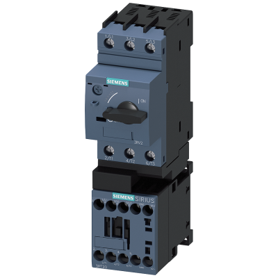 Load feeder, direct starter, S00, 2.2-3.2 A, 24 V DC, 150 kA. 3RA21101DA151FB4
