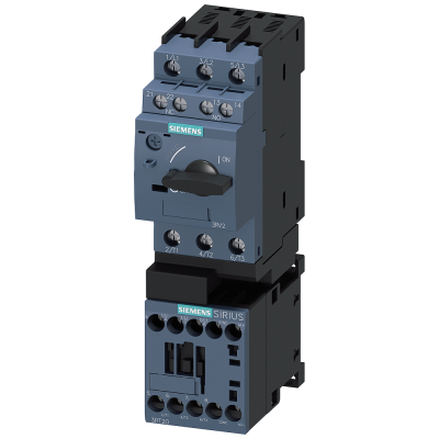 Load feeder, direct starter, S00, 1.1-1.6 A, 24 V DC, 150 kA. 3RA21151AA162BB4