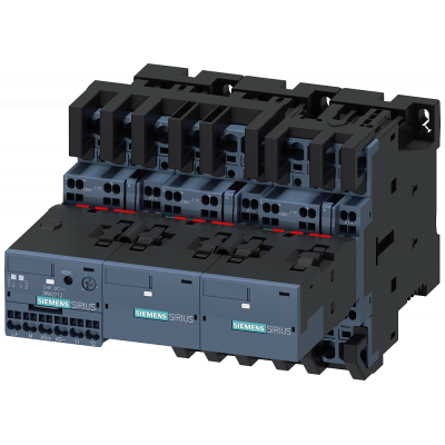 Contactor assembly for star-delta (wye-delta) start with AS-i AC3, 11 kW/400 V 24 V DC, 3-pole S0. 3RA24238XH322BB4