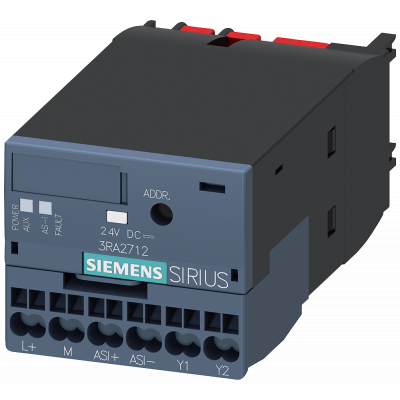 Function module for AS-Interface, direct-on-line start, mounting on contactors 3RT2 S00/S0. 3RA27122AA00