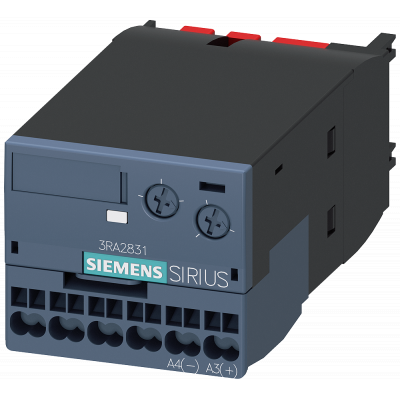 Timing relay, with semiconductor output 24-90 V AC/DC time range 0.05-100 s. 3RA28312DG10