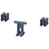 Mech. connector, lateral interlocking for contactor 3RT2.2. 3RA29222H