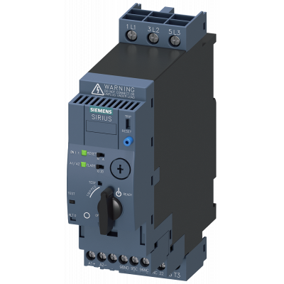 SIRIUS compact load feeder direct on-line starter 690 V, 110-240 V AC/DC, 50-60 Hz, 0.1-0.4 A. 3RA61201AP32