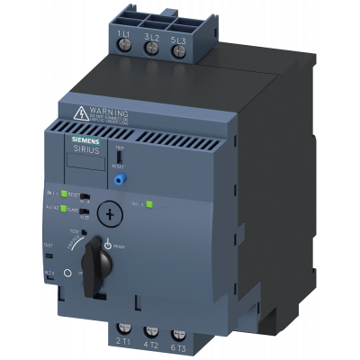 SIRIUS compact load feeder reversing starter 400 V, 24 V AC/DC, 50-60 Hz, 8-32 A. 3RA62501EB34