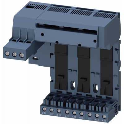 Infeed left, connection main circuit: screw terminal, 3. 3RA68128AB