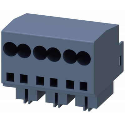 Main circuit terminals (incoming and outgoing side) connection main circuit. 3RA69202A