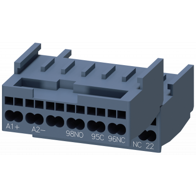 Control circuit terminal 3RA61 spring-loaded connection system 2 terminals per pack. 3RA69202B