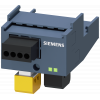 AS-i mounting module with 1 unassigned external input and output each. 3RA69703D