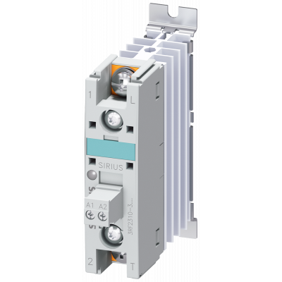 Solid-state contactor 3RF2, 1-ph. AC51 10 A 40°C 24-230 V/110-230 V AC. 3RF23103AA22