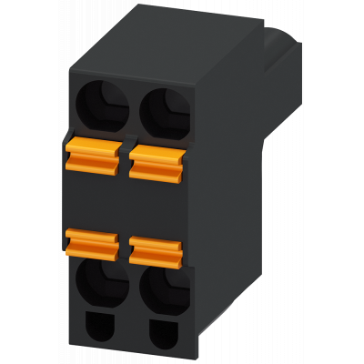 Control connector for 3RF20/21/22/3RF23/24 spring-type connection system. 3RF29002TB88