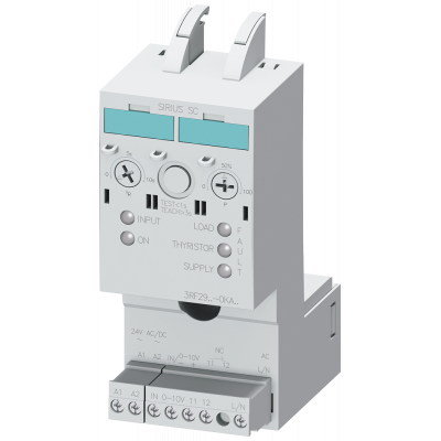 Power controller current range 4 A 110-230 V/24 V AC/DC. 3RF29040KA130KT0