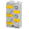 Dual slave, ASIsafe compact module K45F, IP67, digital, 4 F-DI, 4x safe input. 3RK12050CQ000AA3