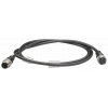 Control cable, 1.5 m, M12 cable box/plug, 3x0.34 mm2, A-coded, max. 4 A, black. 3RK19024PB153AA0