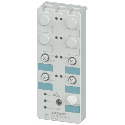 AS-Interface compact module K60, IP67, A/B slave. 3RK21001CQ000AA3